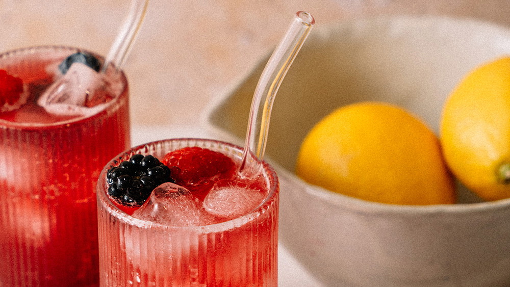 Image of Berry Honey Mocktail