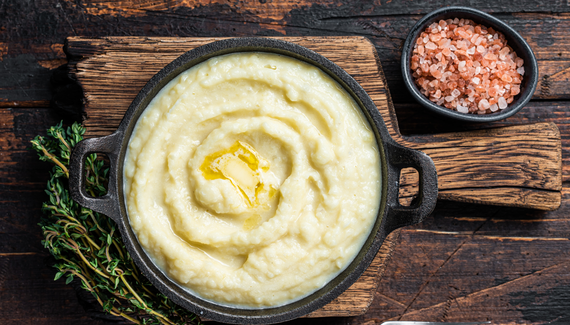 Garlic Ranch Mashed Potatoes