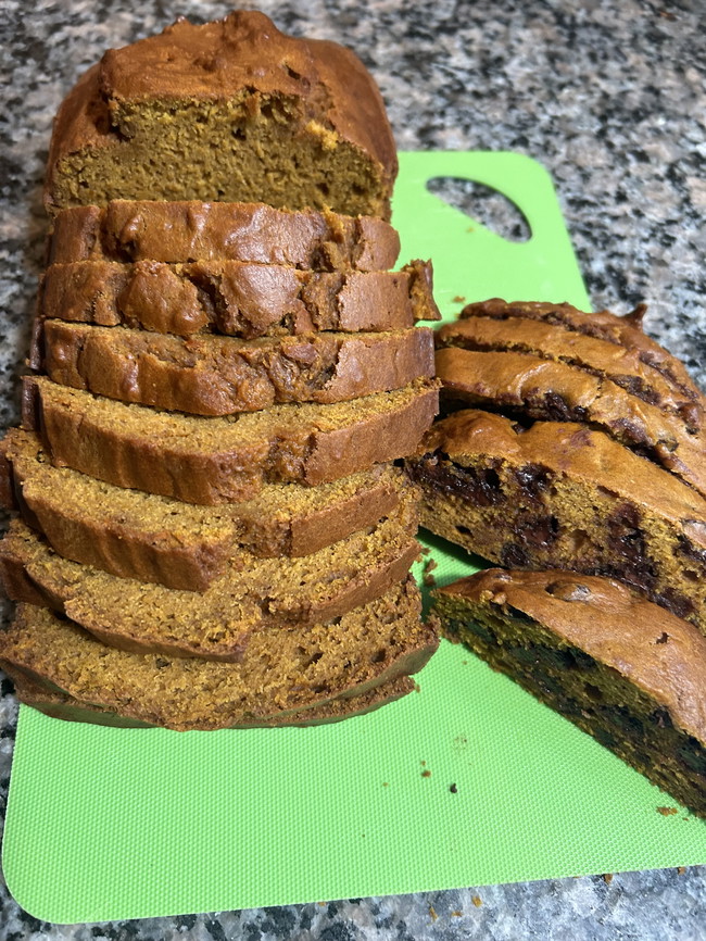 Image of Super Moist Pumpkin Bread Recipe with Maple Sugar