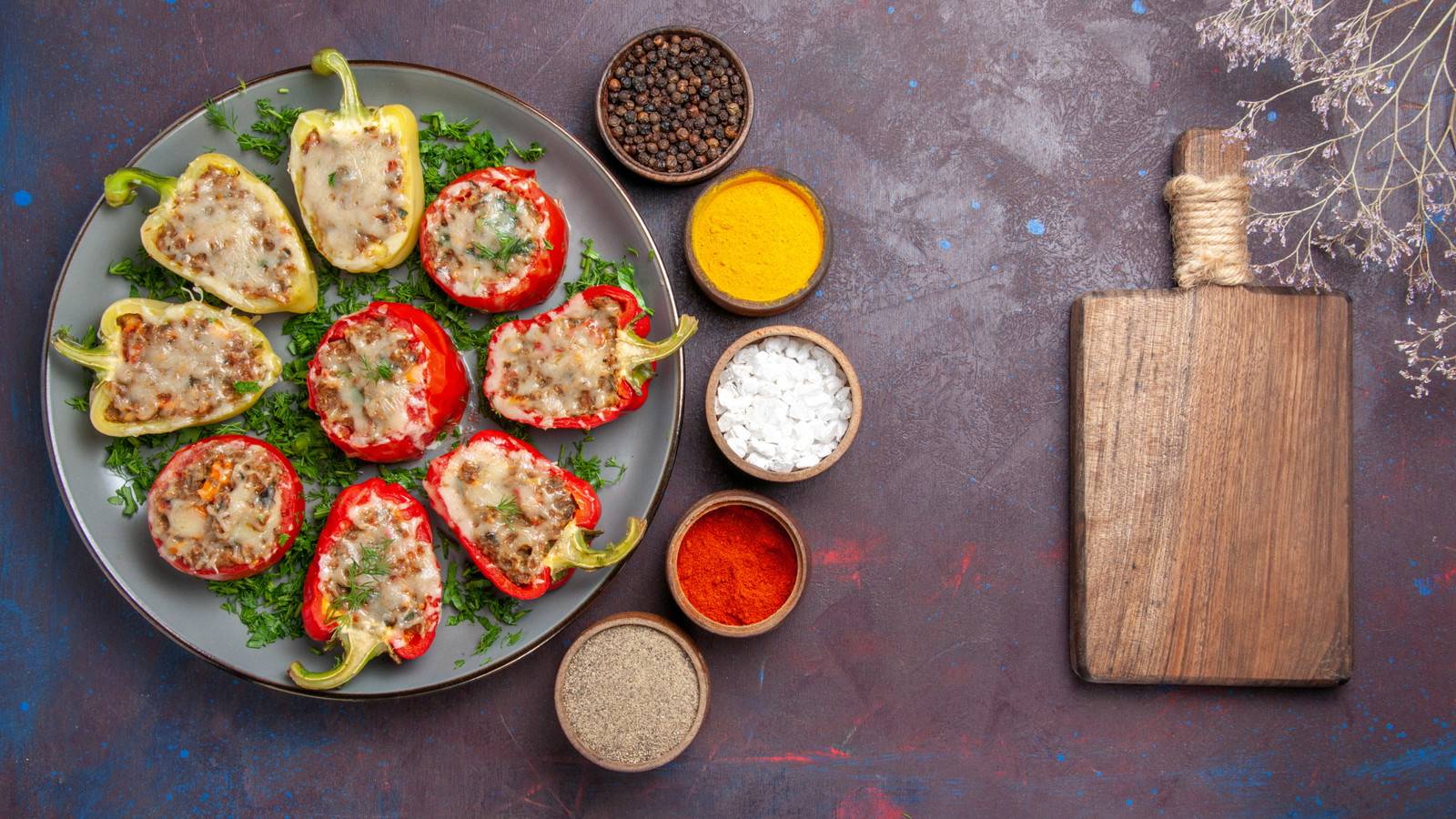 Image of Tinga Tomorrow Stuffed Peppers