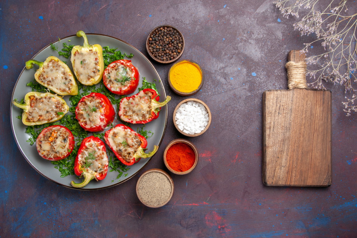 Tinga Tomorrow Stuffed Peppers
