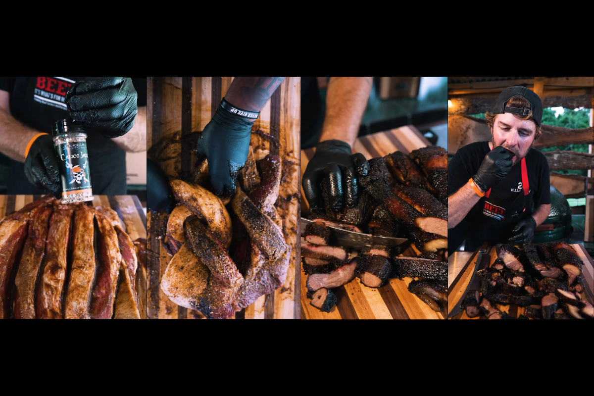 The First Ever Braided, Smoked & Deep Fried Wagyu Packer Brisket Recipe
