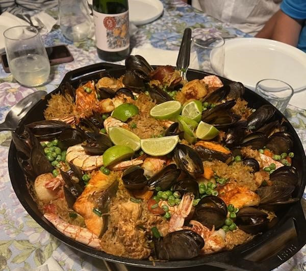 Image of Mushroom & Seafood Paella