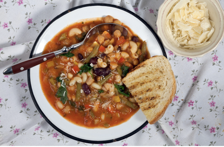 Image of Hearty Minestrone Soup