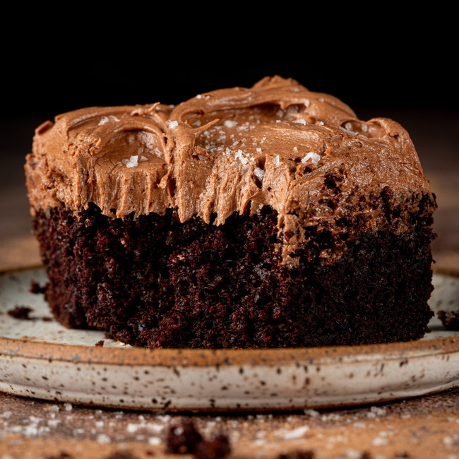 Image of Chocolate Cake with Chocolate Cream Cheese Frosting