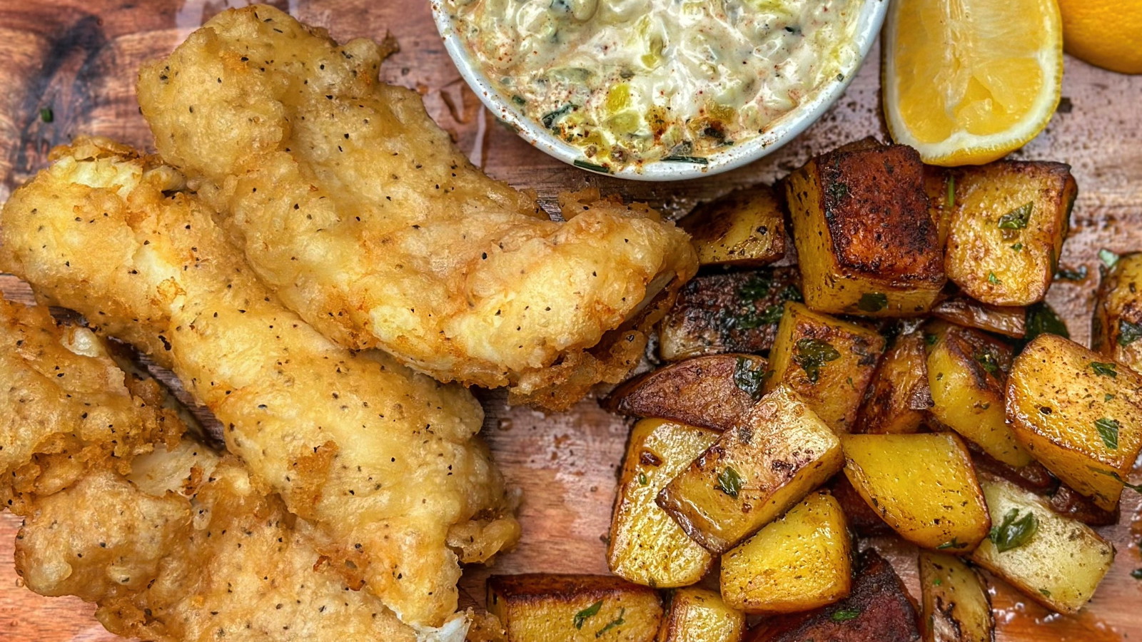 Image of Beer Battered Halibut