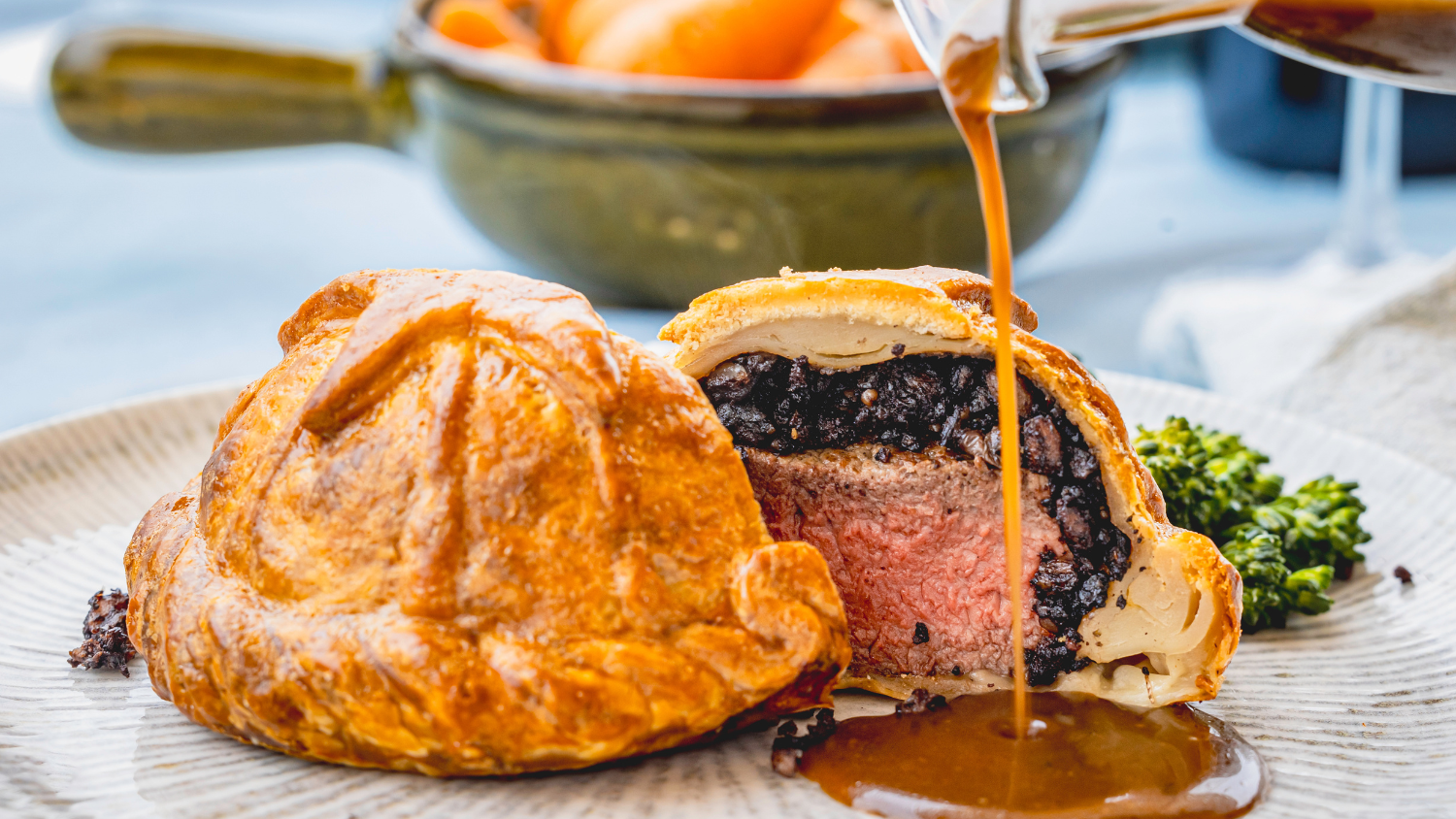 Image of Individual Beef and Black Pudding Wellingtons