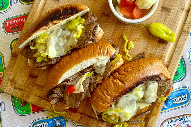 Image of Italian Beef Sandwich with Big Dipper Au Jus