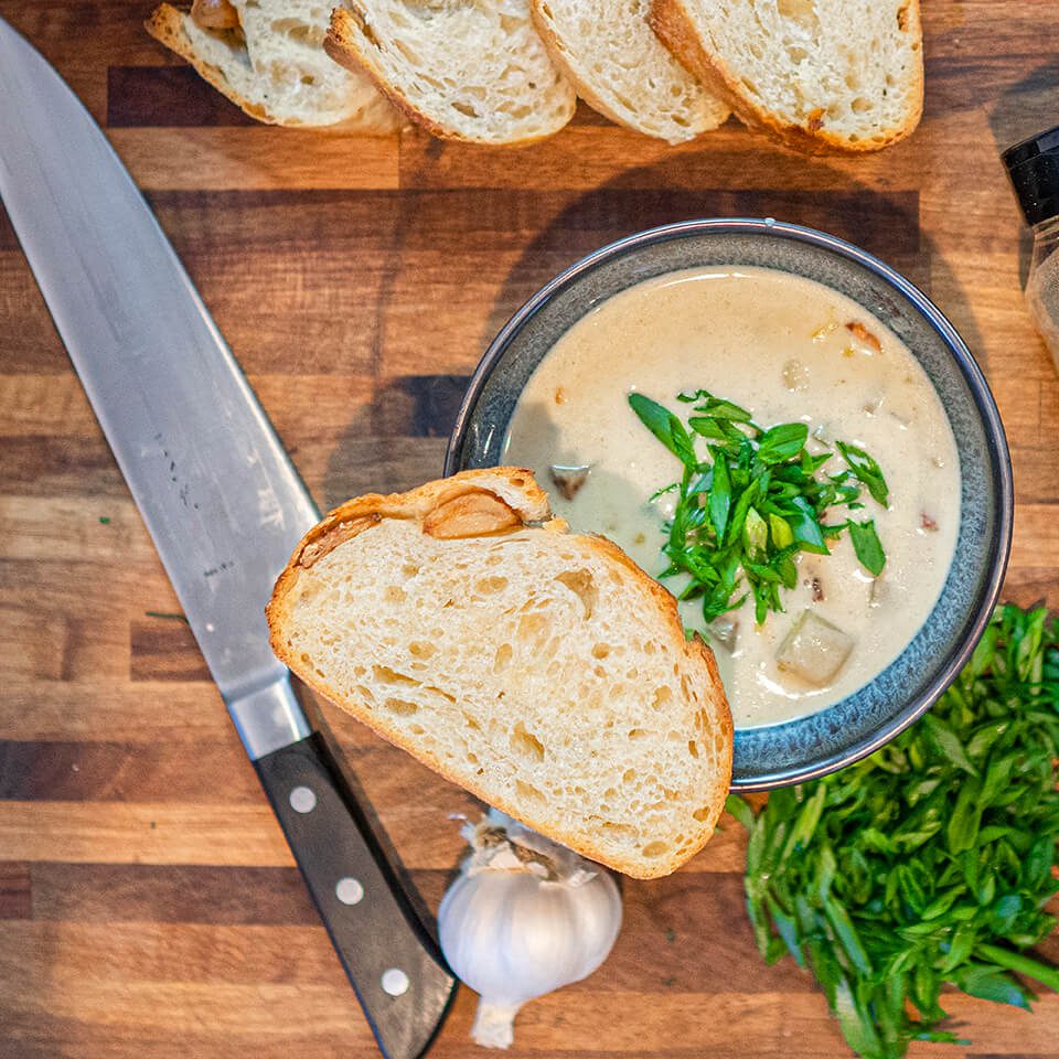 Southwest Chile Poblano Corn Chowder