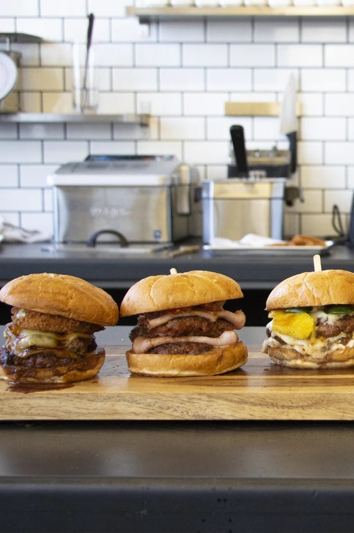 Raspberry Chipotle Burger