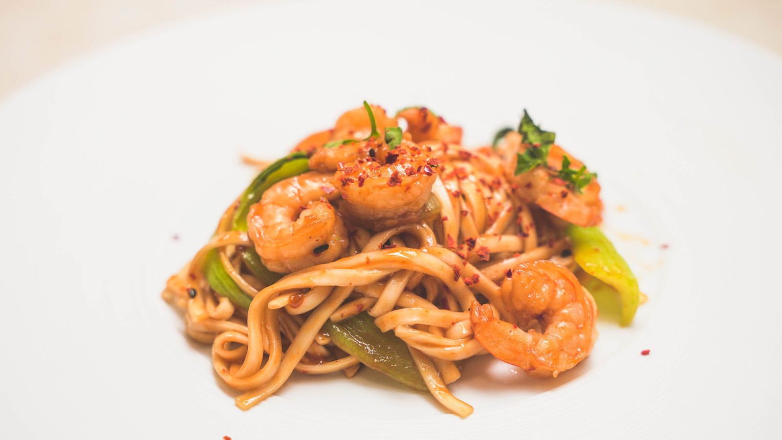 Image of Korean BBQ Shrimp Lo Mein