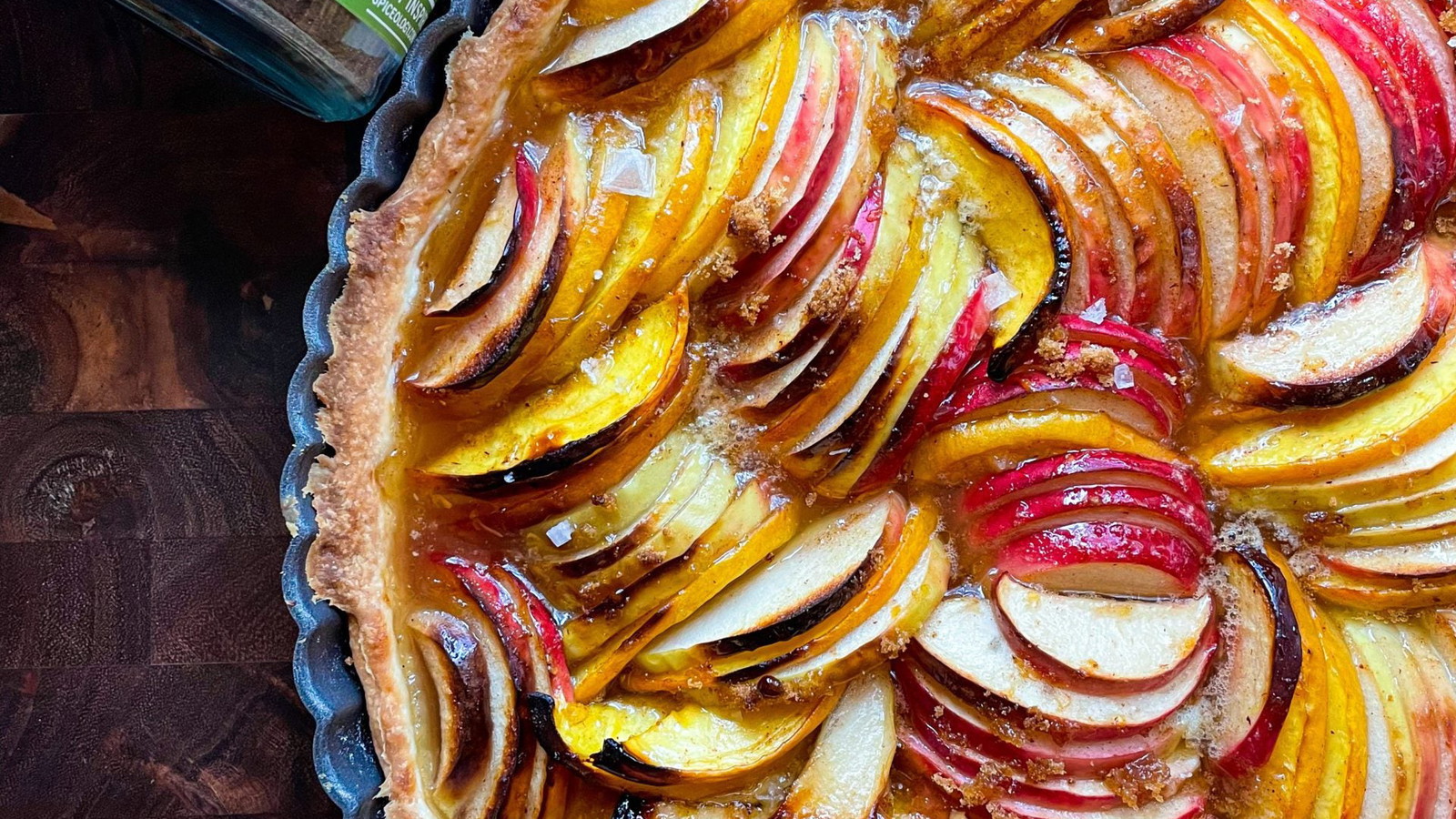 Image of Mulling Spice Apple & Nectarine Tart