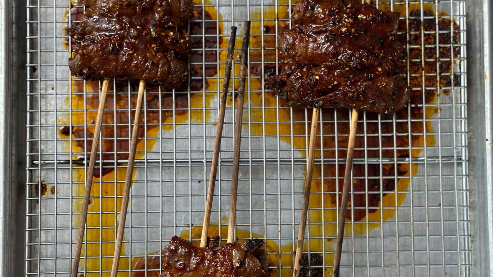 Image of Korean BBQ Bulgogi Beef Skewers