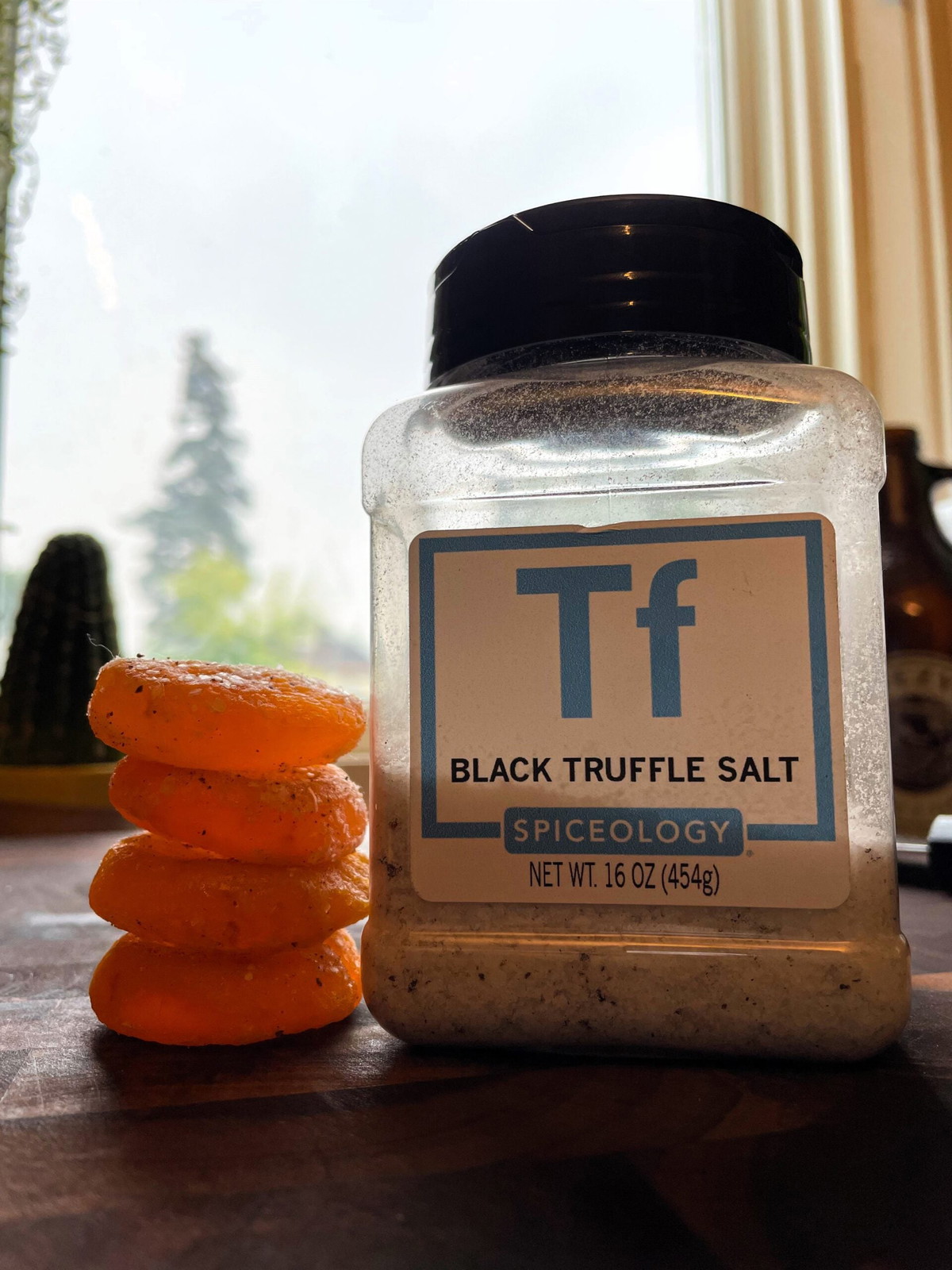 Black Truffle Salt-Cured Egg Yolks