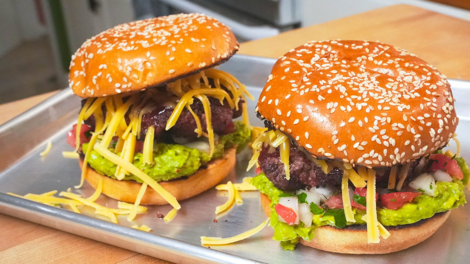 Image of Smoked Garlic Jalapeno Lager Texas Burger