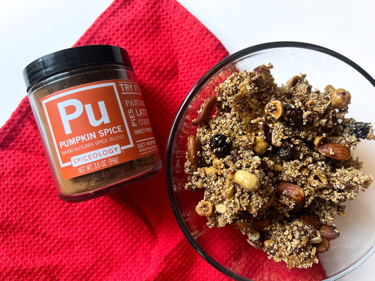 Pumpkin Spice Protein Trail Mix