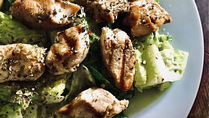 Image of Greek Yogurt Marinated Chicken Salad