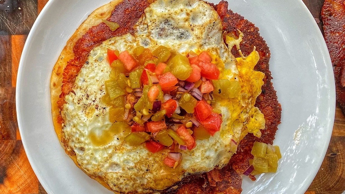 Image of Smashed Breakfast Tostada