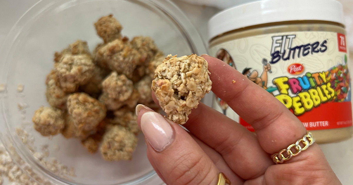 Fit Butters Fruity PEBBLES™ Granola Bites