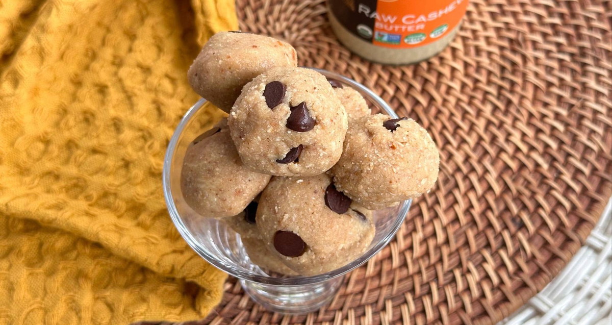 Cookie Dough Protein Balls