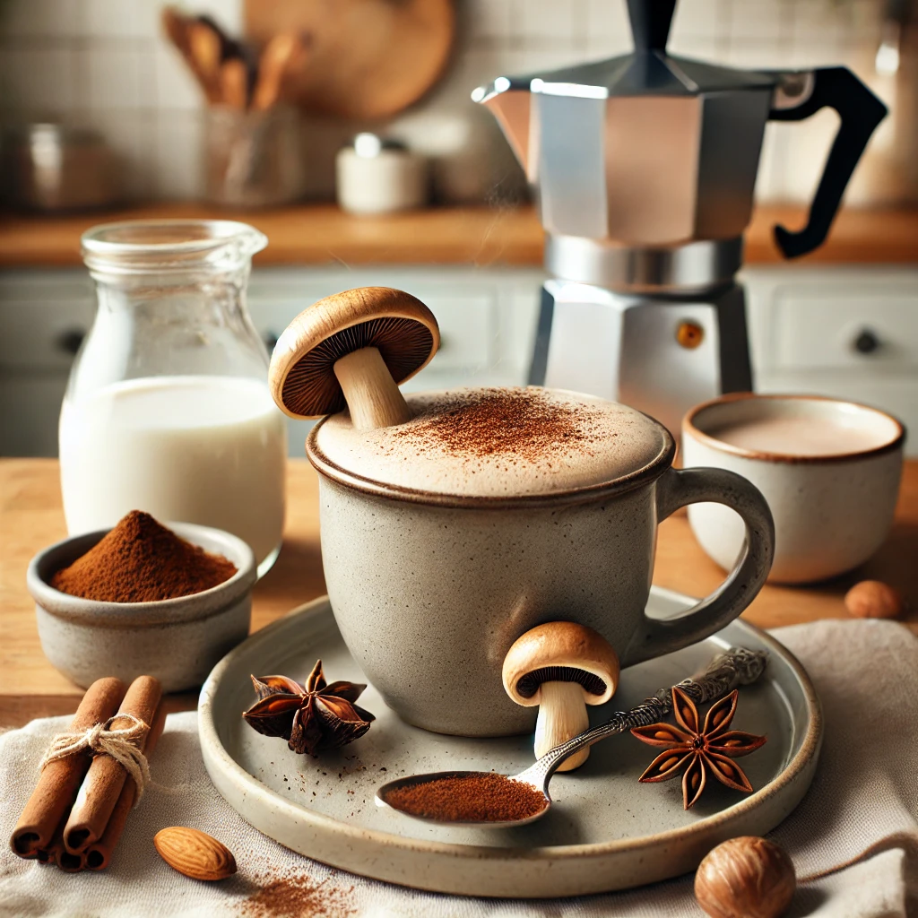 Image of A Quick and Easy Mushroom Coffee Recipe You Can Make in 10 Minutes