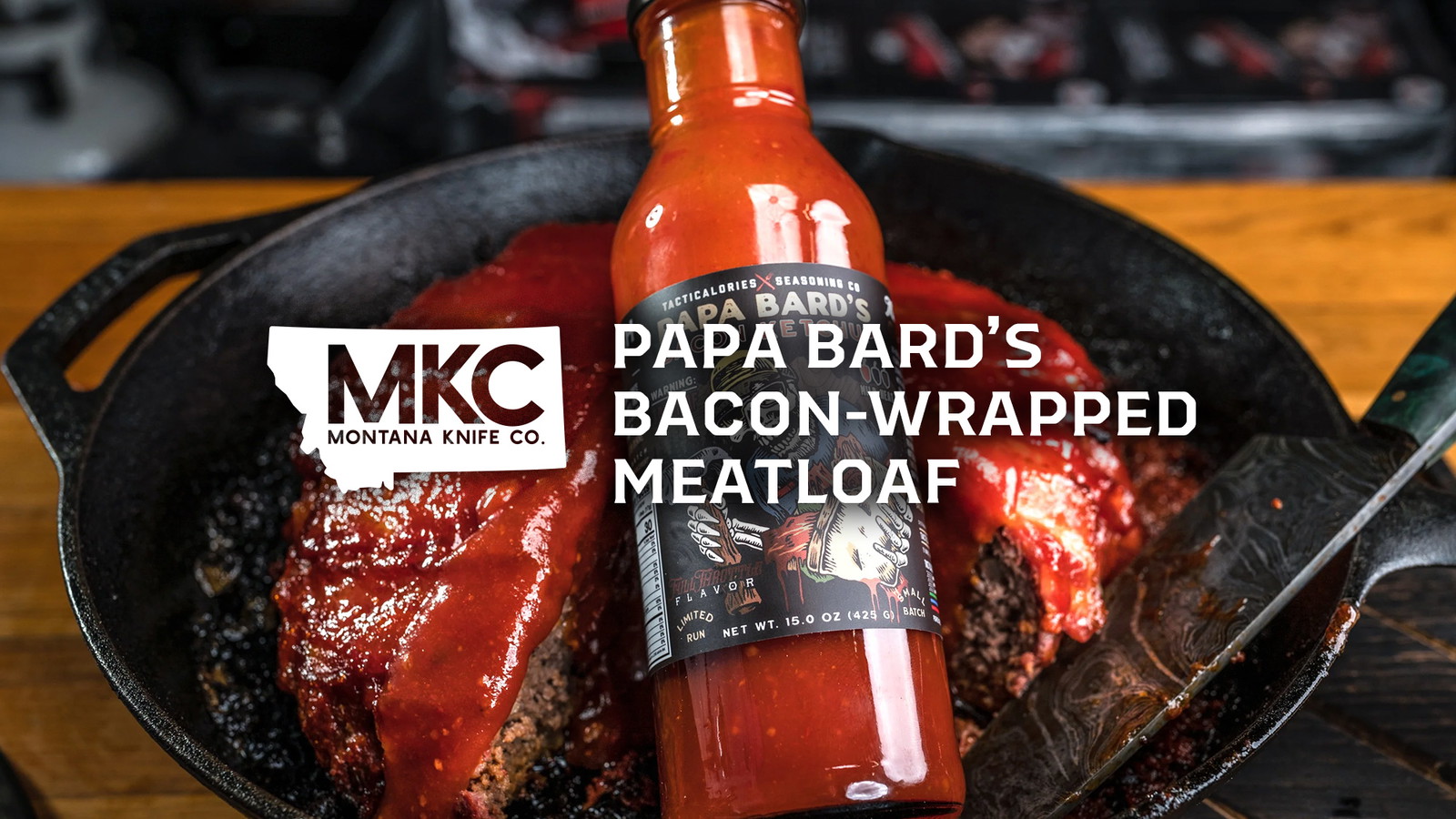 Image of Papa Bard’s Bacon-Wrapped Meatloaf