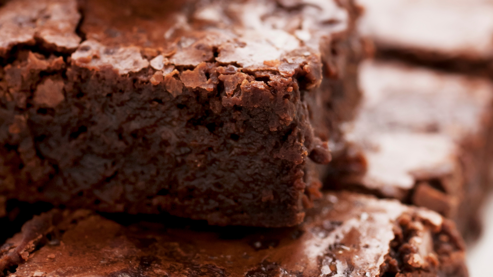 Image of LUBAINA’S FAMOUS FUDGY BROWNIES – PLANT BASED VERSION