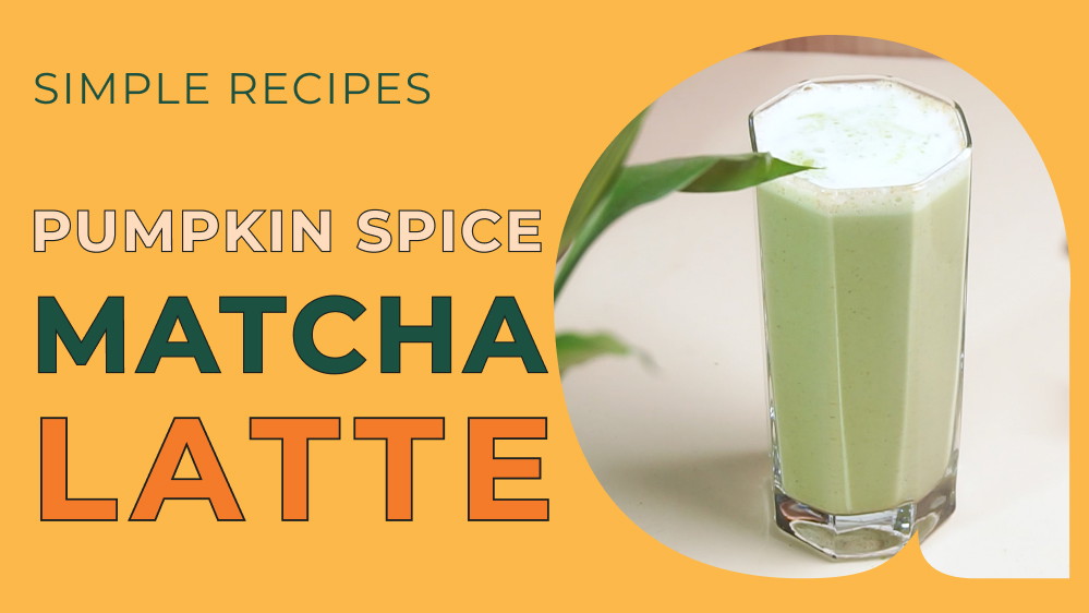 Image of How to Make the Perfect Pumpkin Spice Matcha Latte at Home