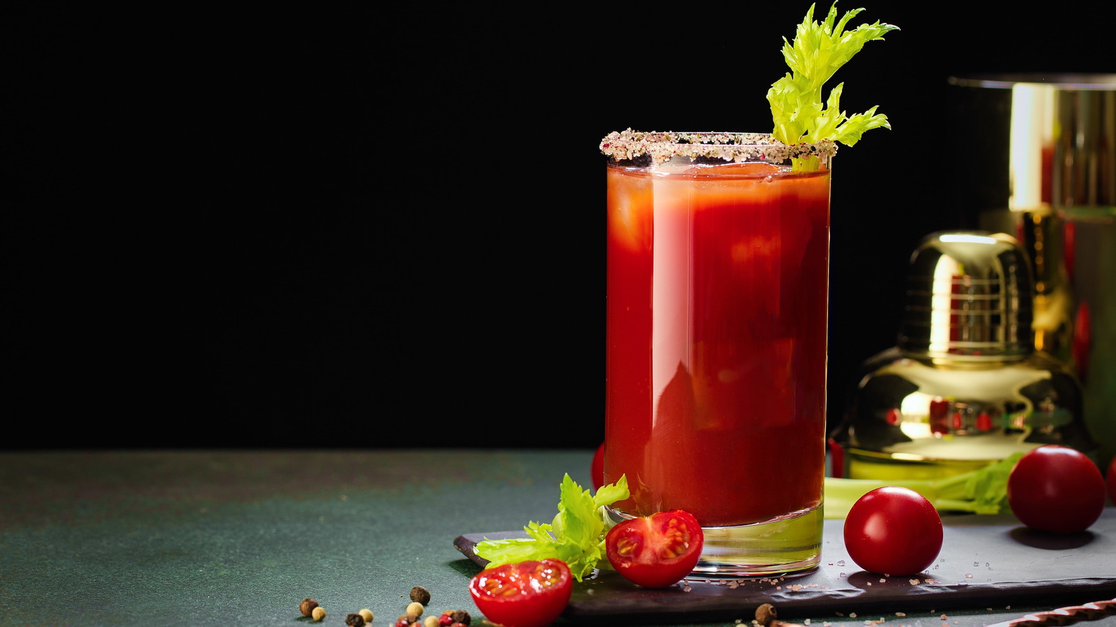 Image of Seaweed Salt Rimmed Bloody Mary: A Coastal Twist on a Classic