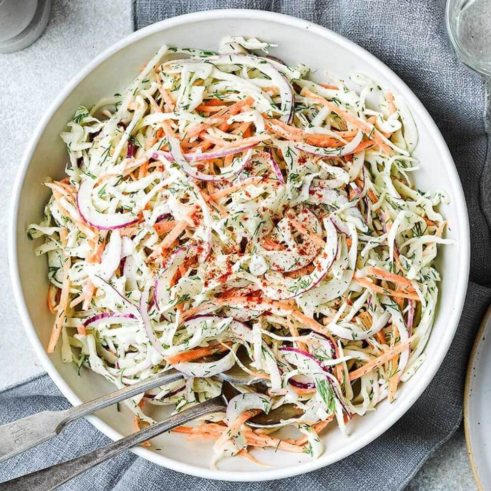The Best Keto Coleslaw Recipe
