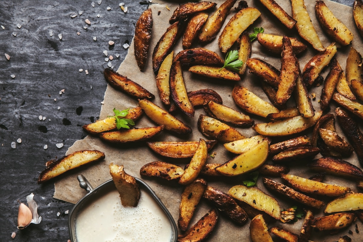 Herbs De Provence Potato Wedges