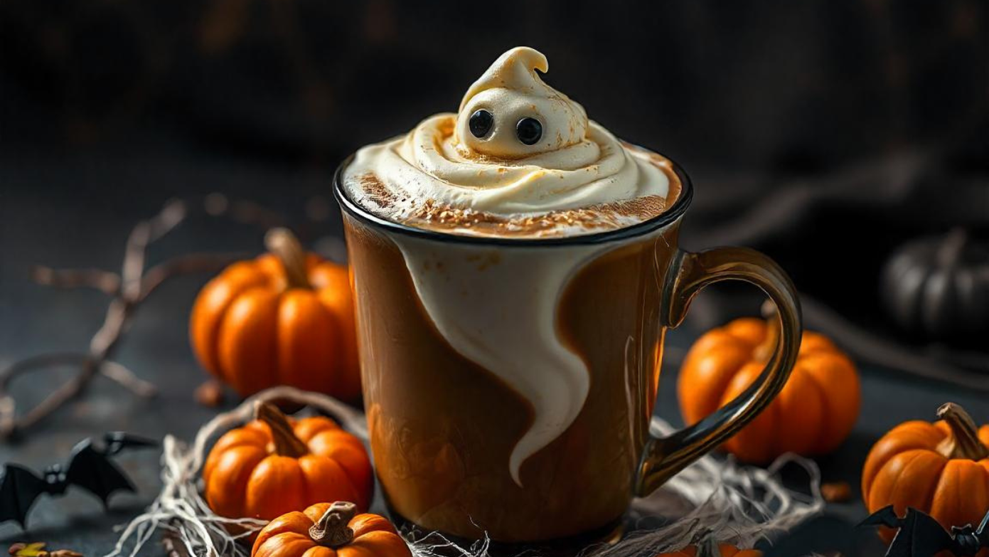 Image of Wabi Coffee Recipes: Ghostly Mocha