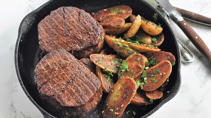 Image of Chef’s Gold Filets with Skillet Roasted Potatoes