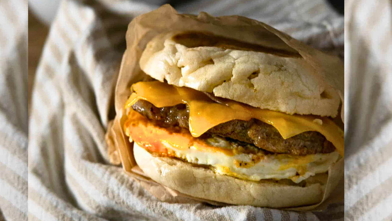 Image of Maple and Sausage Breakfast Sandwiches