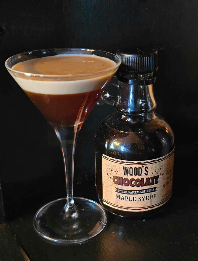 Image of Roll With It Martini: A Spooky Sweet Dessert Martini for Halloween and the Holiday Season