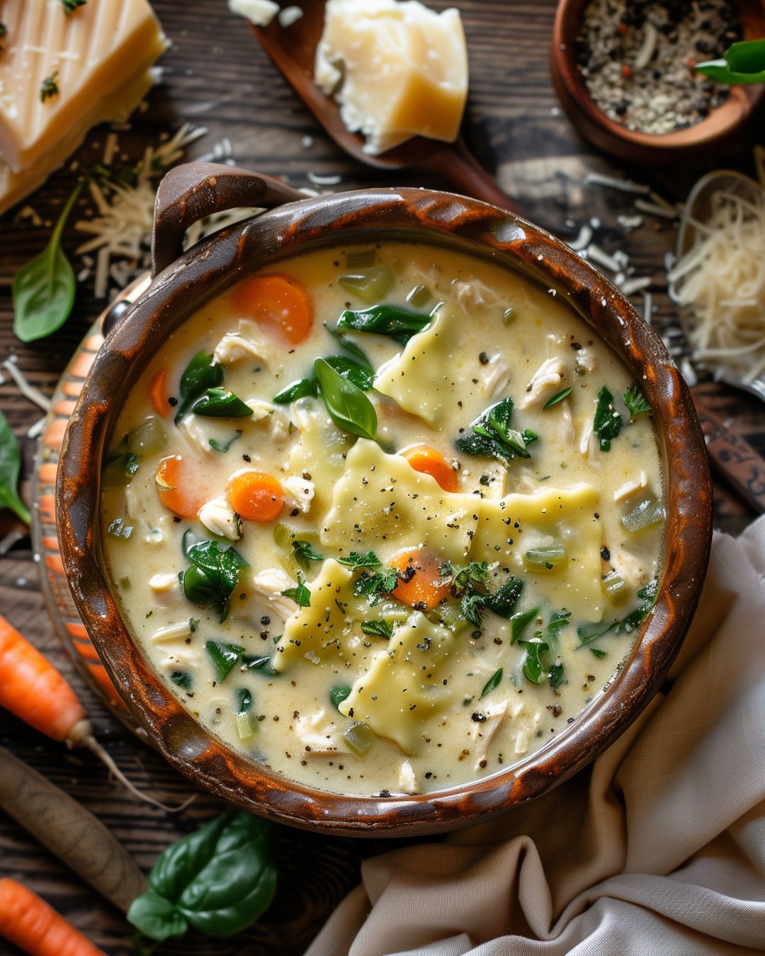 Chicken Lasagna Soup - Shorubat Al-Dajaj Bil Lasagna