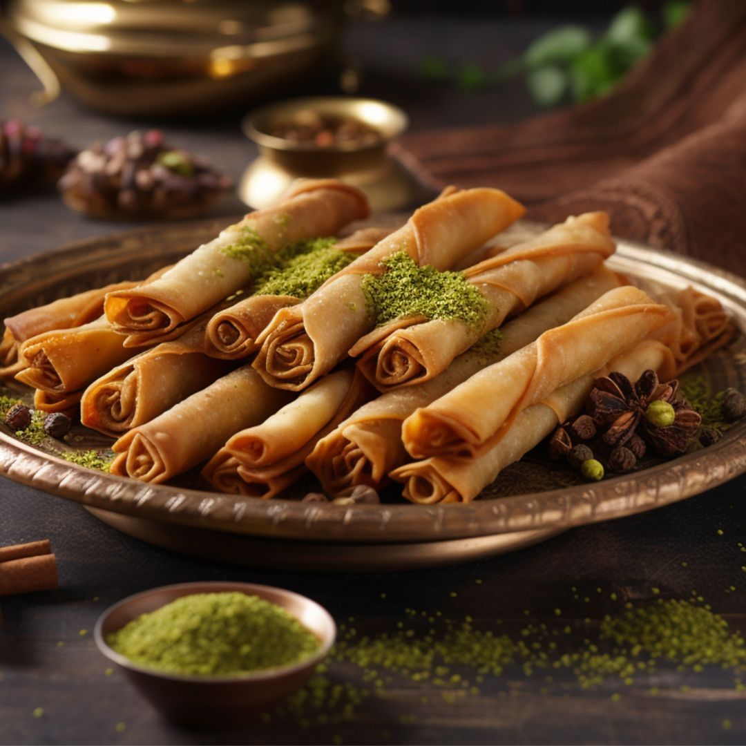 Cinnamon Samosa Sticks - A’awad Al-Sambosa Bil-qirfa