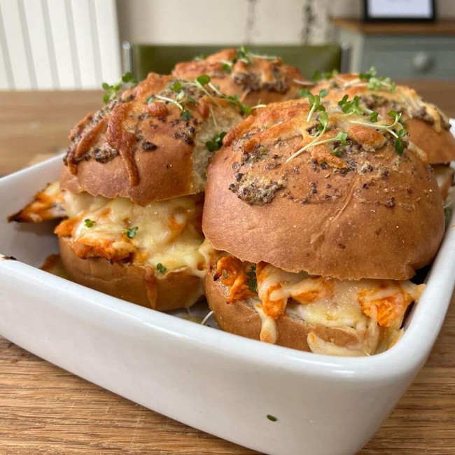 Keto Rolls Baked with Chicken and Cheese Recipe