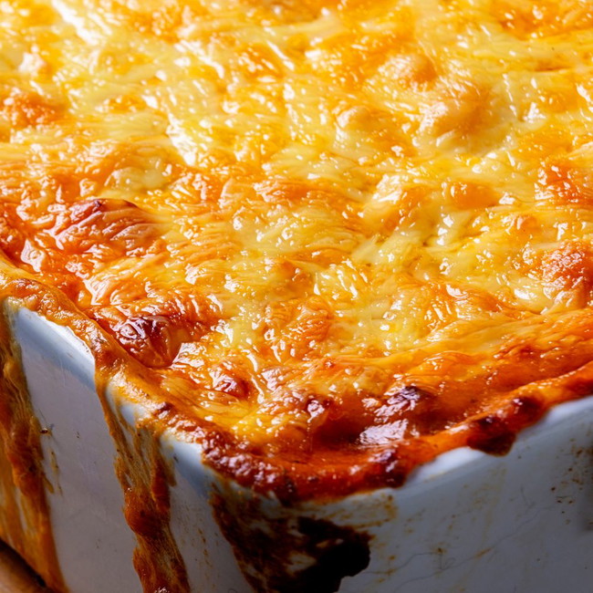 Image of Comforting Low Carb Bread Lasagne Recipe