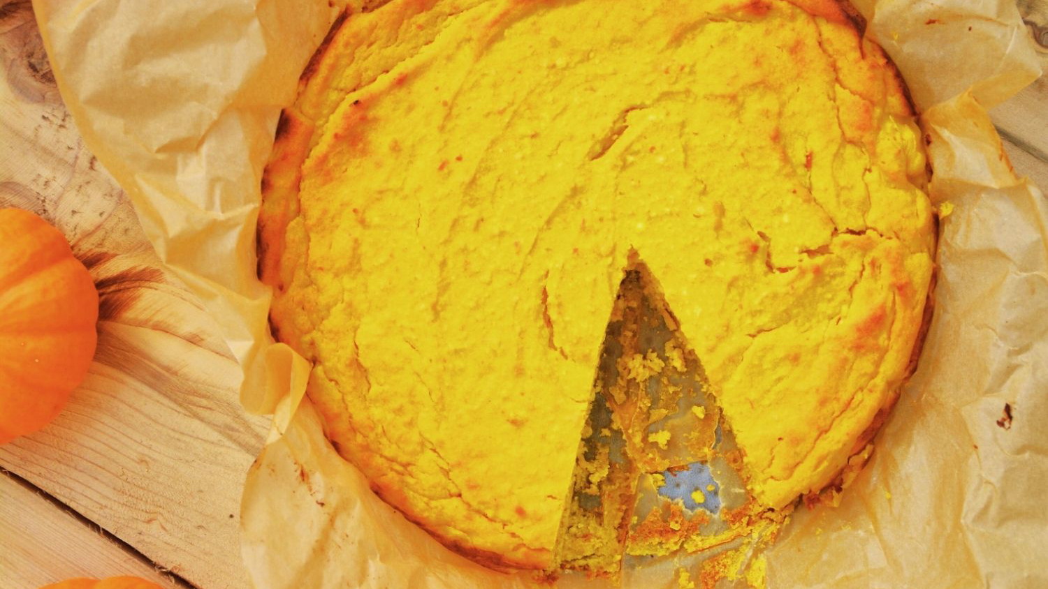 Image of Spiced Pumpkin Cheesecake