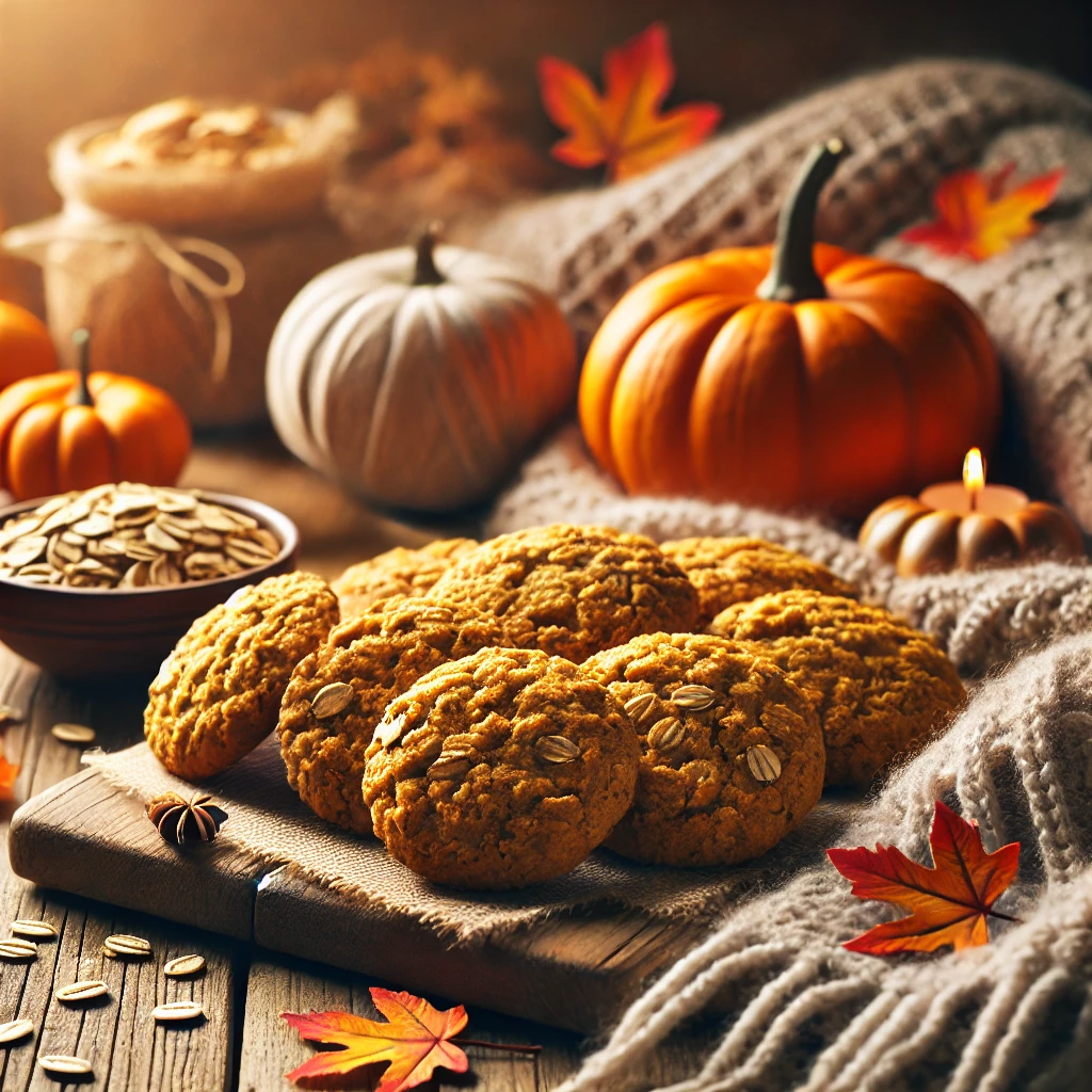 Image of Quick Recipe: Fluffy Pumpkin Oat Cookies