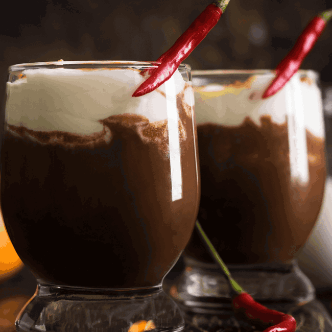 Image of Spiced Collagen Hot Chocolate Recipe