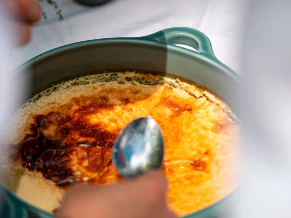 Rezept für authentischen Flan pâtissier (französischer Flan, Konditorflan oder Flankuchen)
