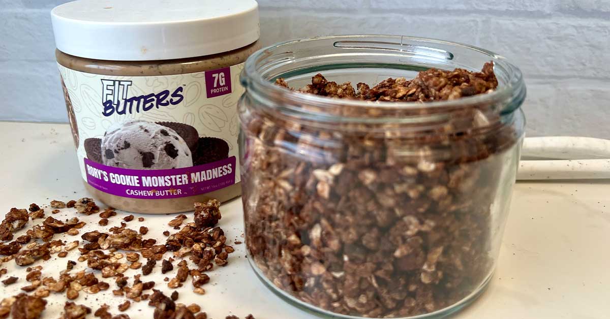 Cookies and Cream Fit Butters Granola