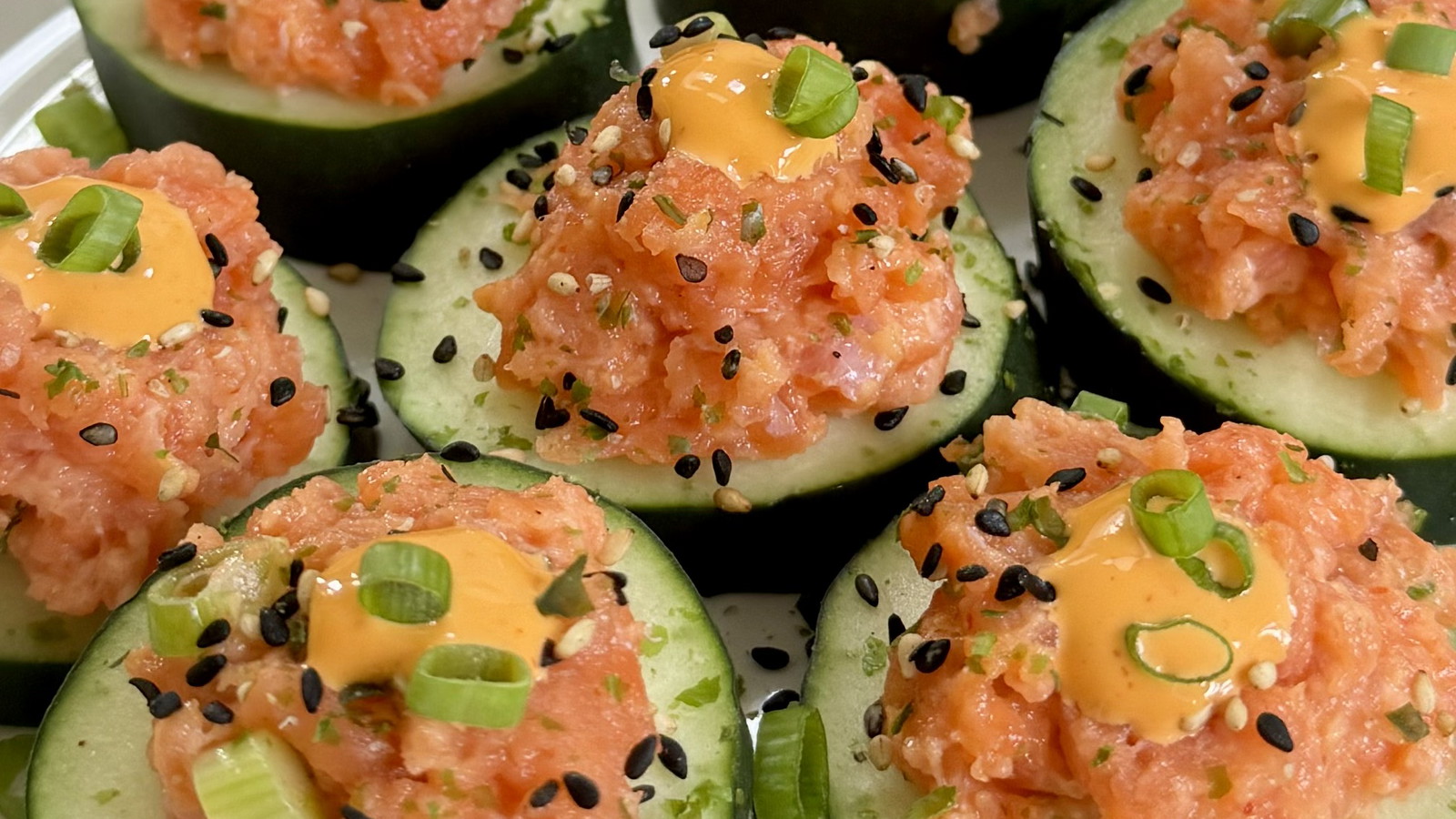 Image of Cucumber Sushi Bites