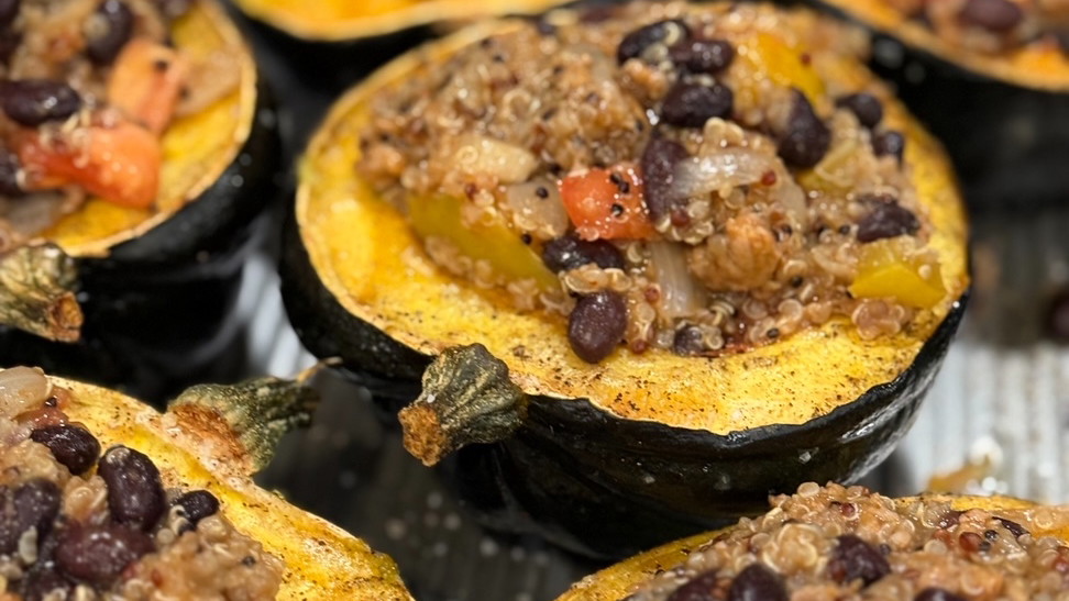 Image of Mexican Stuffed Acorn Squash