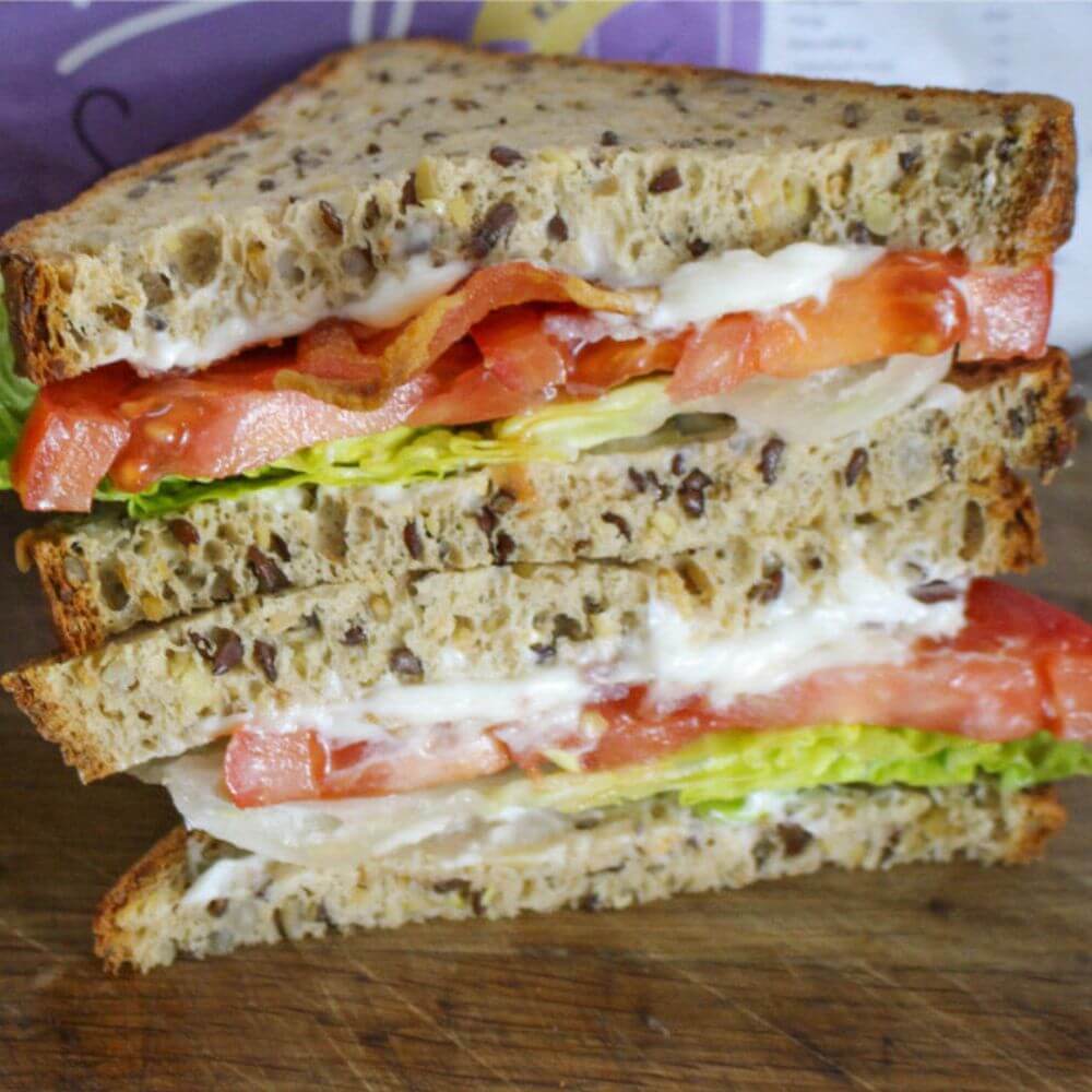 Low Carb BLT Sandwich Recipe