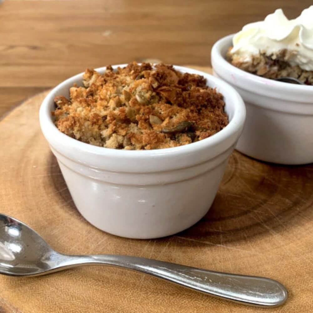 Low Carb Blackberry Crumble Recipe