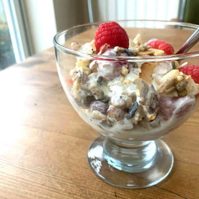 Image of Low Carb Cranachan Recipe