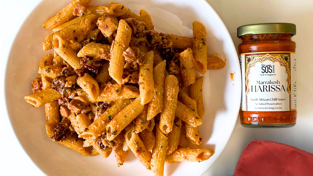 SOS Harissa Ricotta pasta